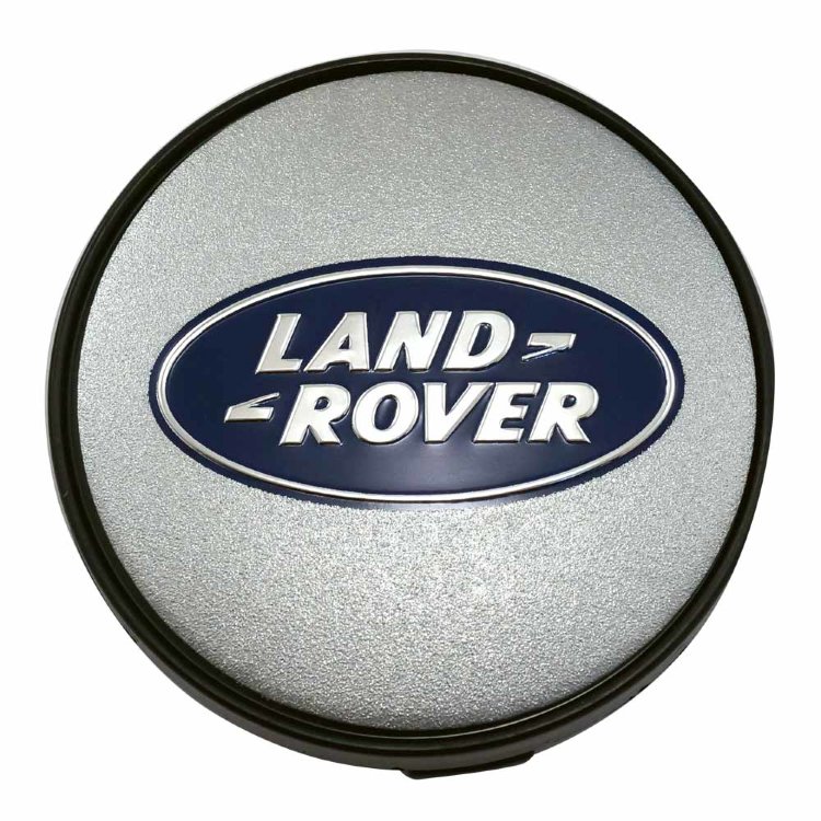 Колпачки для дисков Land Rover 60/56/9 черный+хром+синий