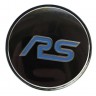 Колпачок ступицы Ford Focus RS (63/59/7) хром и черный