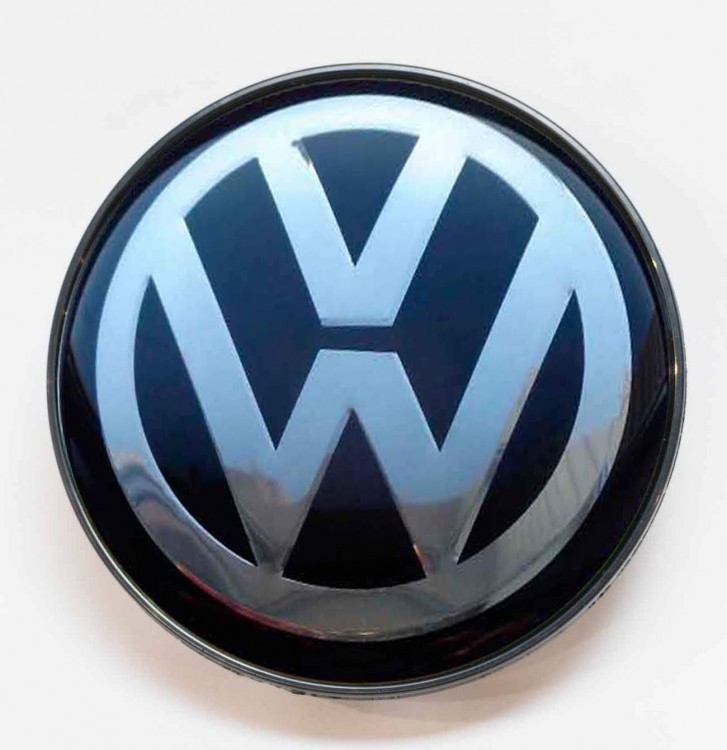Заглушка литого диска Volkswagen 67/56/16 черный  