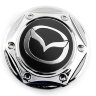 Колпачок на диски Mazda 68/62/10 black гайка 