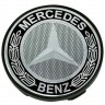 Колпачки для дисков Mercedes Benz 60/56/9 хром 