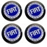 Комплект колпачков для диска Fiat 63/56/12 синий