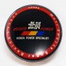 Заглушка литого диска Honda mugen power 68/65/12 черный 