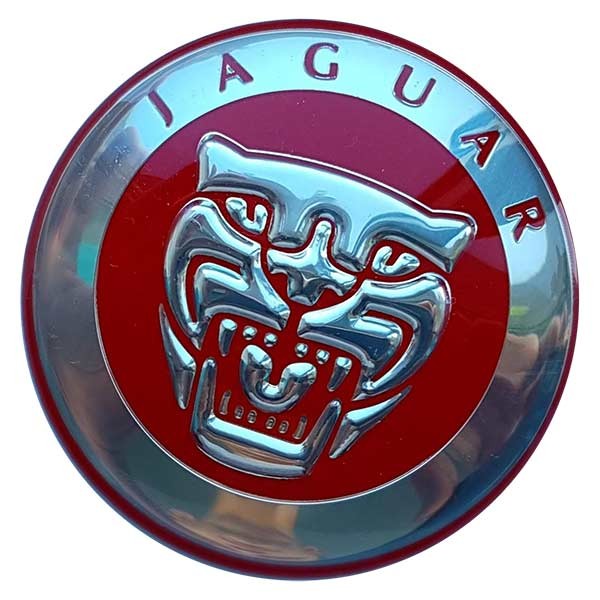 Колпачок на диски Jaguar 68/65/11 красный