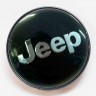 Заглушка литого диска Jeep 68/65/12 черный 