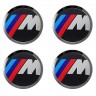 Заглушки для диска со стикером BMW M (64/60/6)