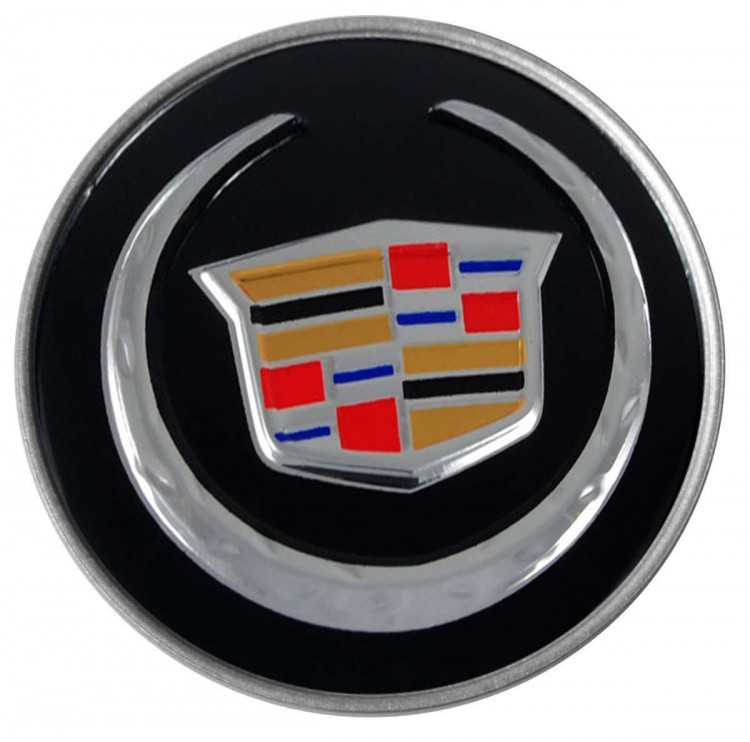 Колпачок на диски Cadillac 60/55/7 черный 