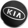 Колпачок на диски KIA AVTL  60/56/10 черный-хром