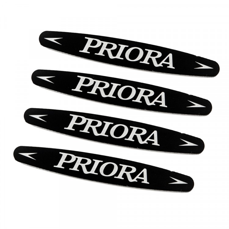 Наклейка на ручки Priora черные  