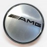 Заглушка литого диска Mercedes AMG 68/65/12 хром