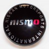 Заглушка литого диска Nissan Nismo 67/56/16 черный  