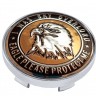 Колпачок на диски Protect Eagle 60/56/9 хром-черный