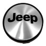 Заглушка ступицы Jeep для дисков КИК Рапид 63/55/6 стальной стикер