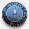 Заглушка литого диска Mercedes 68/65/12 черный