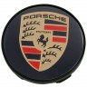 Колпачки на диски Porsche 60/56/9 черный 