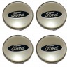 Заглушки для дисков Ford (68/65/11) chrome комплект 4 шт
