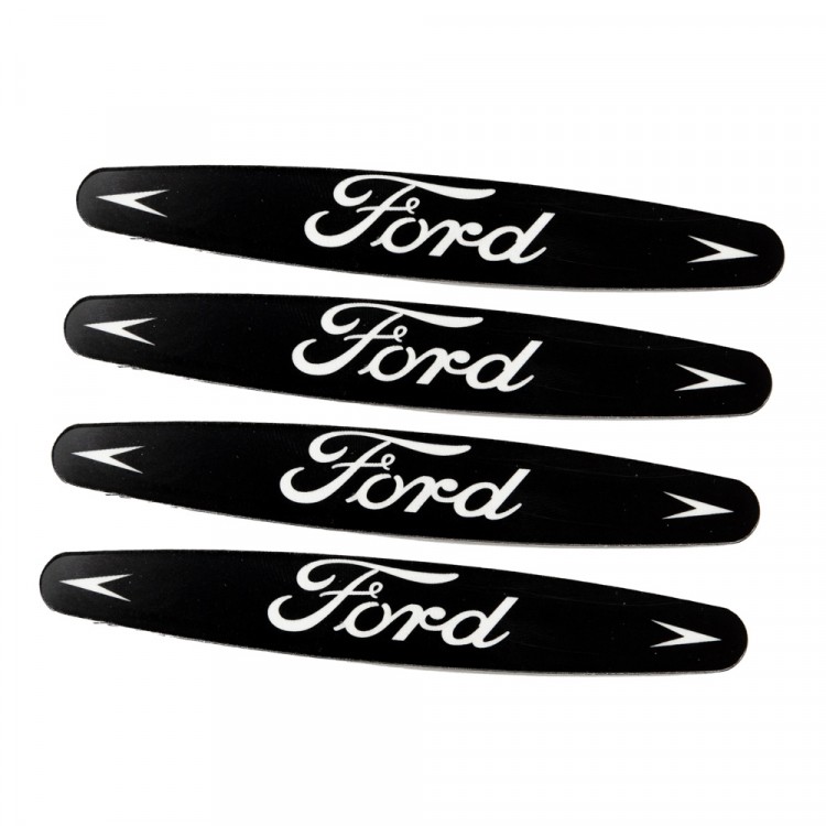 Наклейка на ручки Ford черные  
