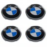 Колпачки на диски BMW 65/60/12 с хром каймой 