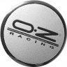Заглушки на диски OZ Racing 70/58/13 черный-серебро