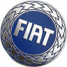 Колпачок на диски Fiat  59|55|12 серебро, синий league