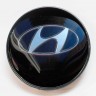Заглушка литого диска Hyundai 67/56/16 черный  