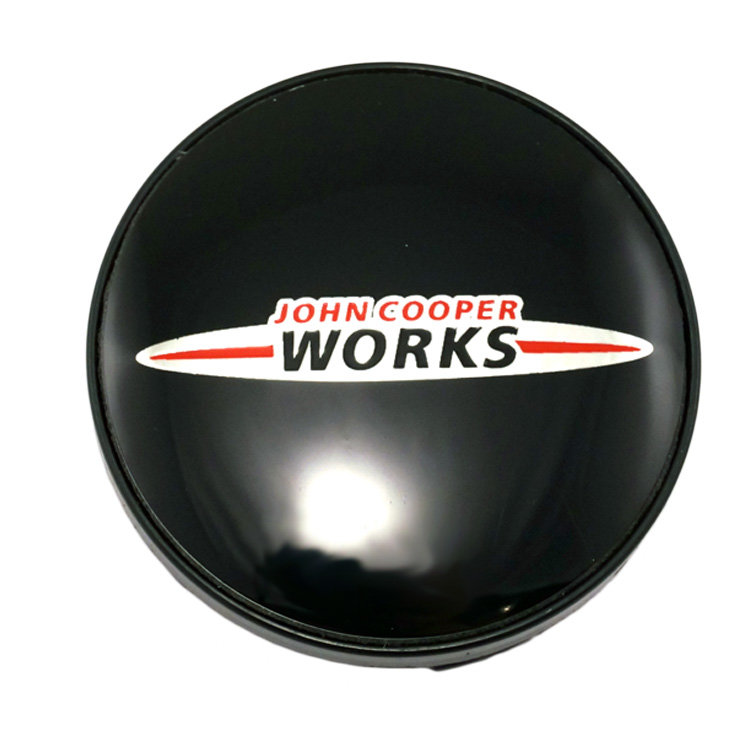Колпачки для дисков John Cooper Works 60/56/9 хром+черный