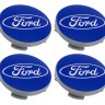 Вставка диска Ford 55/51/10 синий стикер