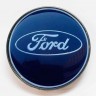 Заглушка литого диска Ford 67/56/16 синий 