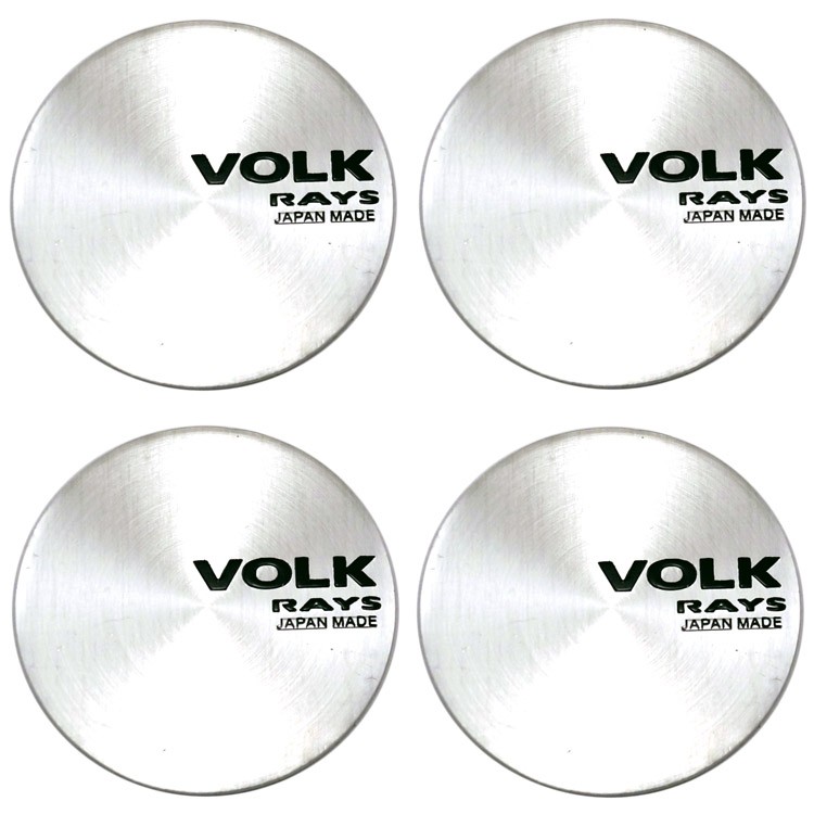 Наклейки на диски Volk Rays 50 мм серебристые