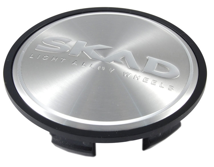 Заглушка на диски с логотипом SKAD 82/73/16 черный оригинал