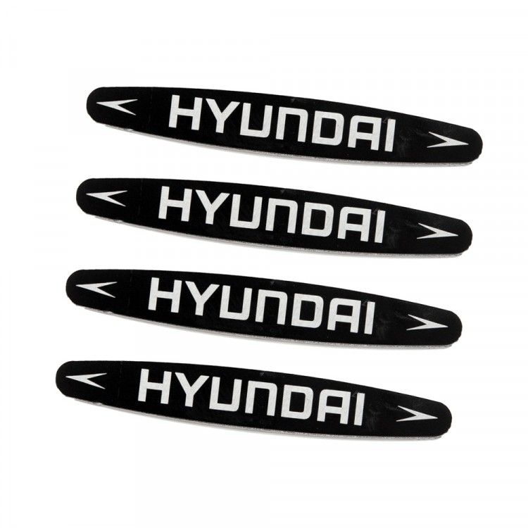 Наклейка на ручки Hyundai черные 