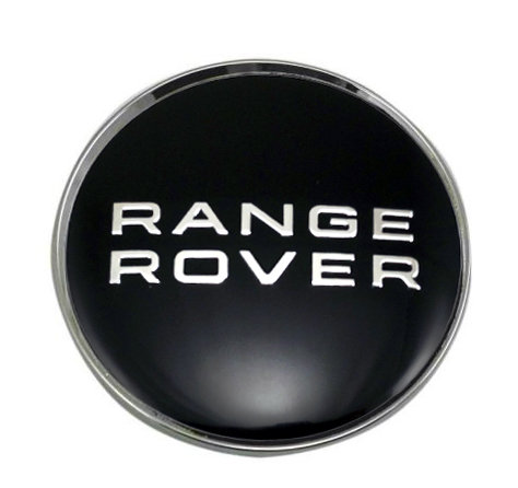 Колпачки для дисков Range Rover 60/56/9 black/chrome