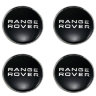  Комплект колпачков центрального отверстия
 Range Rover 60/56/9 black/chrome