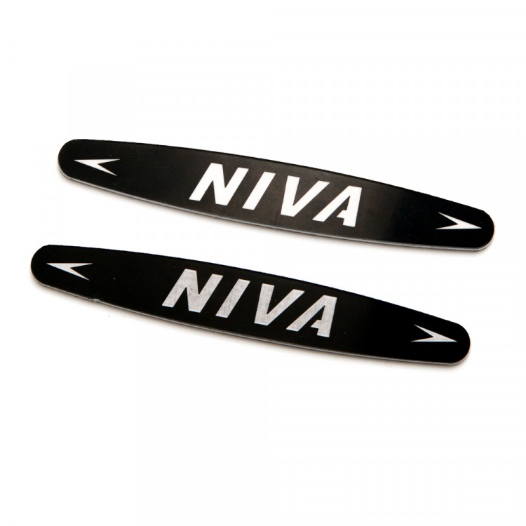 Наклейка на ручки Niva черные 