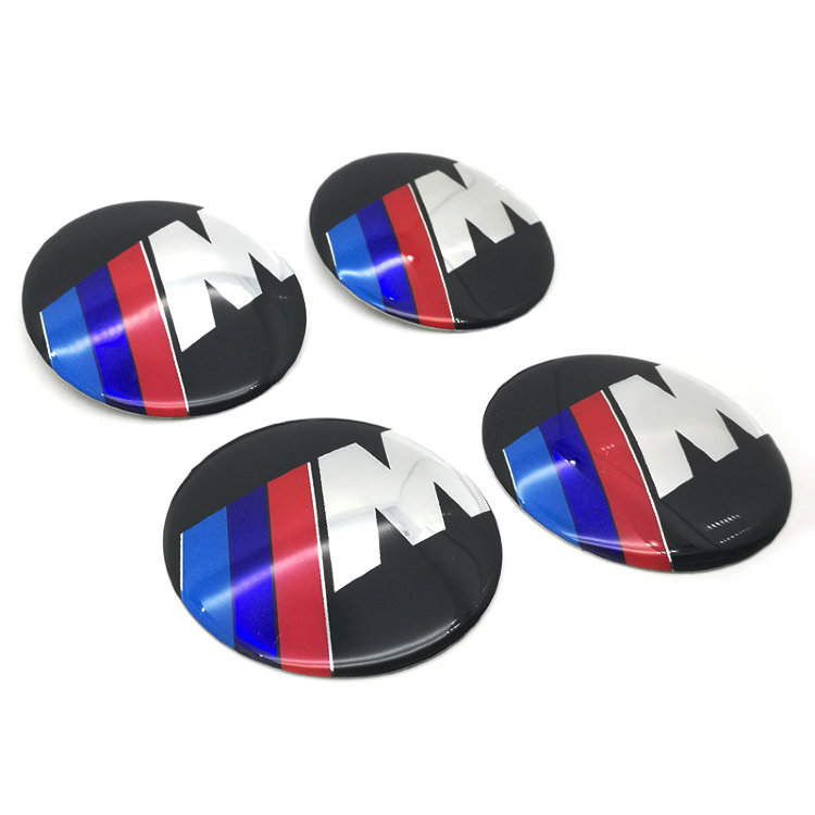 Наклейки на диски BMW M линза 65 мм