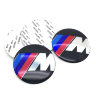 Наклейки на диски с логотипом BMW M-Technik 65 мм