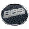 Колпачок на диск BBS 59/50.5/9 хром и карбон