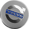 Колпачок на диски Volvo 59|55|12 серебро league