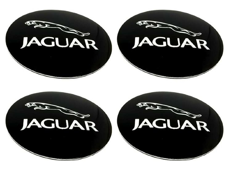 Наклейки на диски Jaguar 65 мм сфера