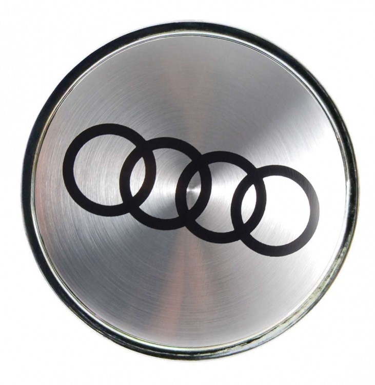 Колпачок ступицы Audi (63/59/7) серебристый