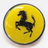 Заглушка литого диска Ferrari 68/65/12 жёлтый 