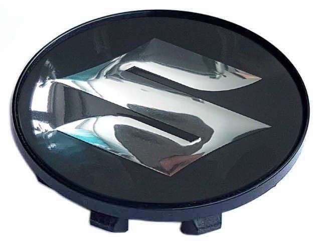 Колпачок на литые диски Suzuki 58/50/11 хром черный 