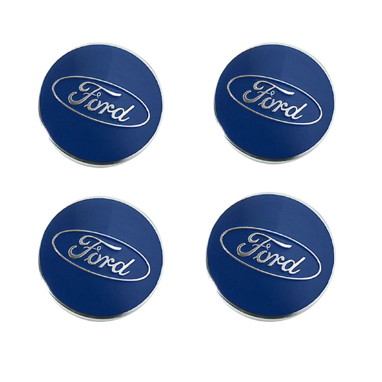 Наклейки на диски Ford blue сфера 60 мм