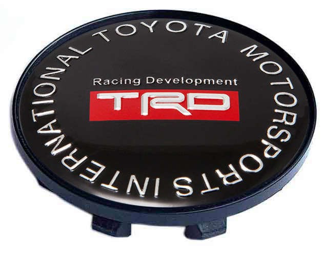Колпачок на литые диски Toyota TRD 58/50/11 черный 